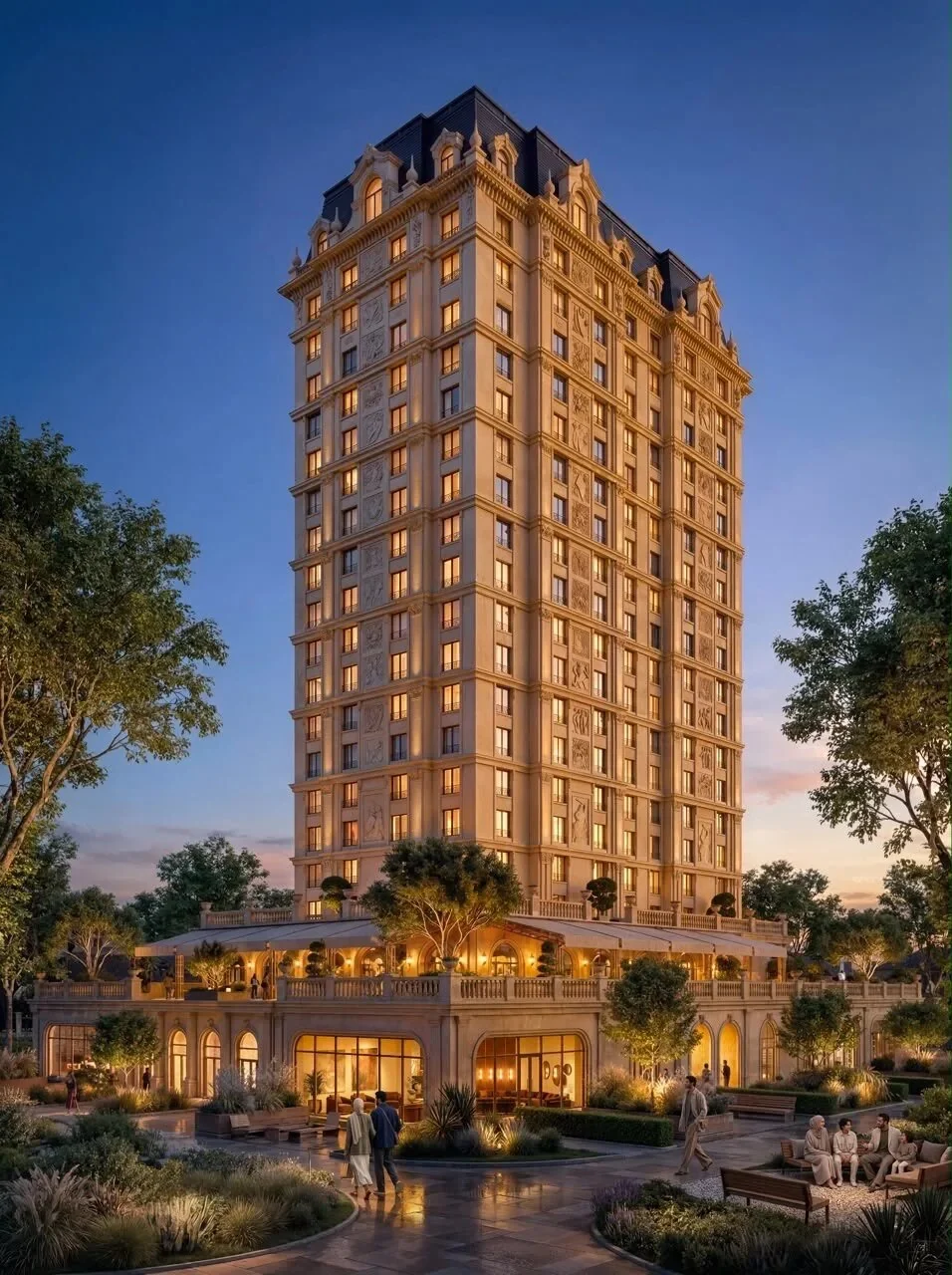 Силуэт Bellagio Residences