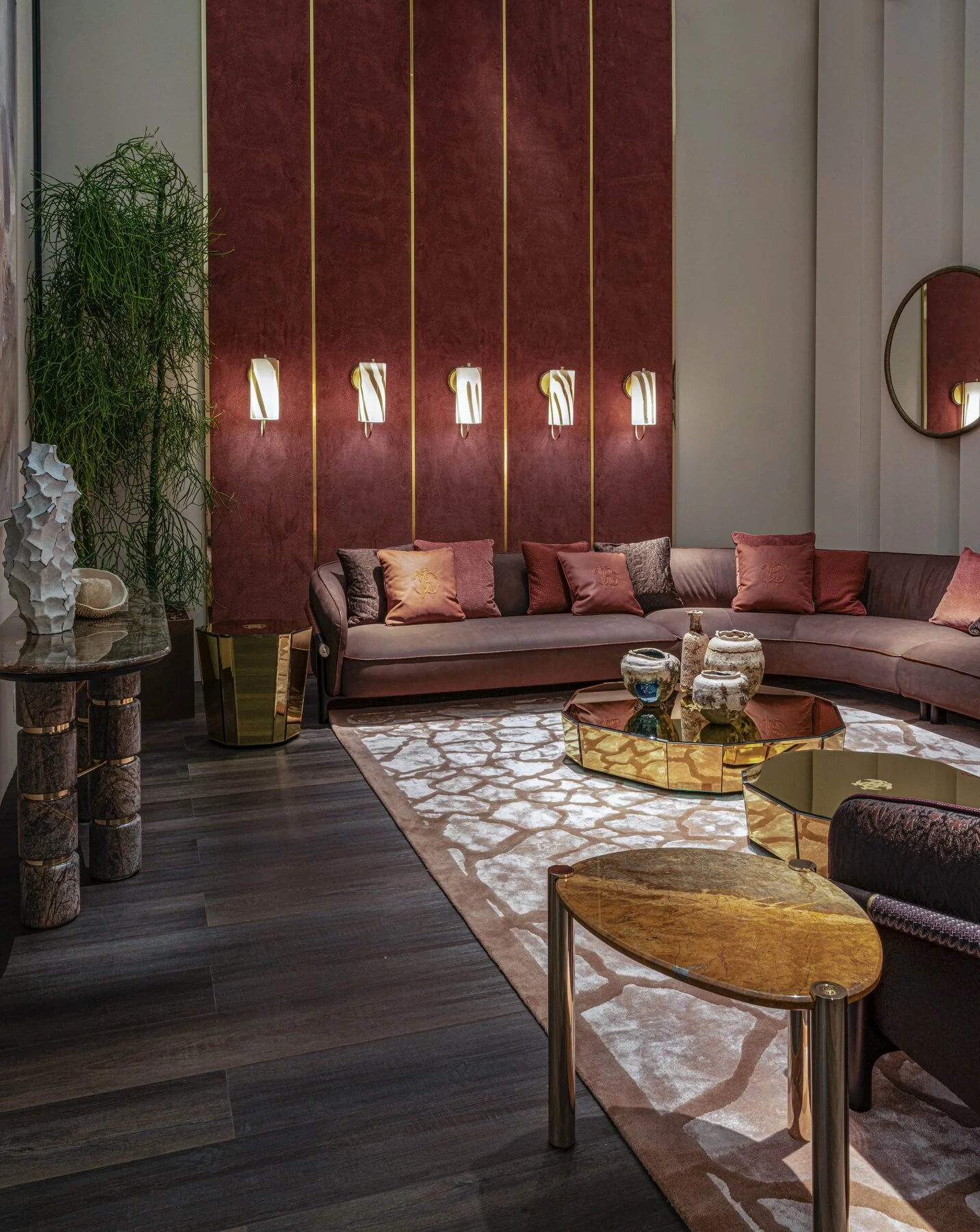 Интерьер Roberto Cavalli Home Interiors в Bellagio Residences